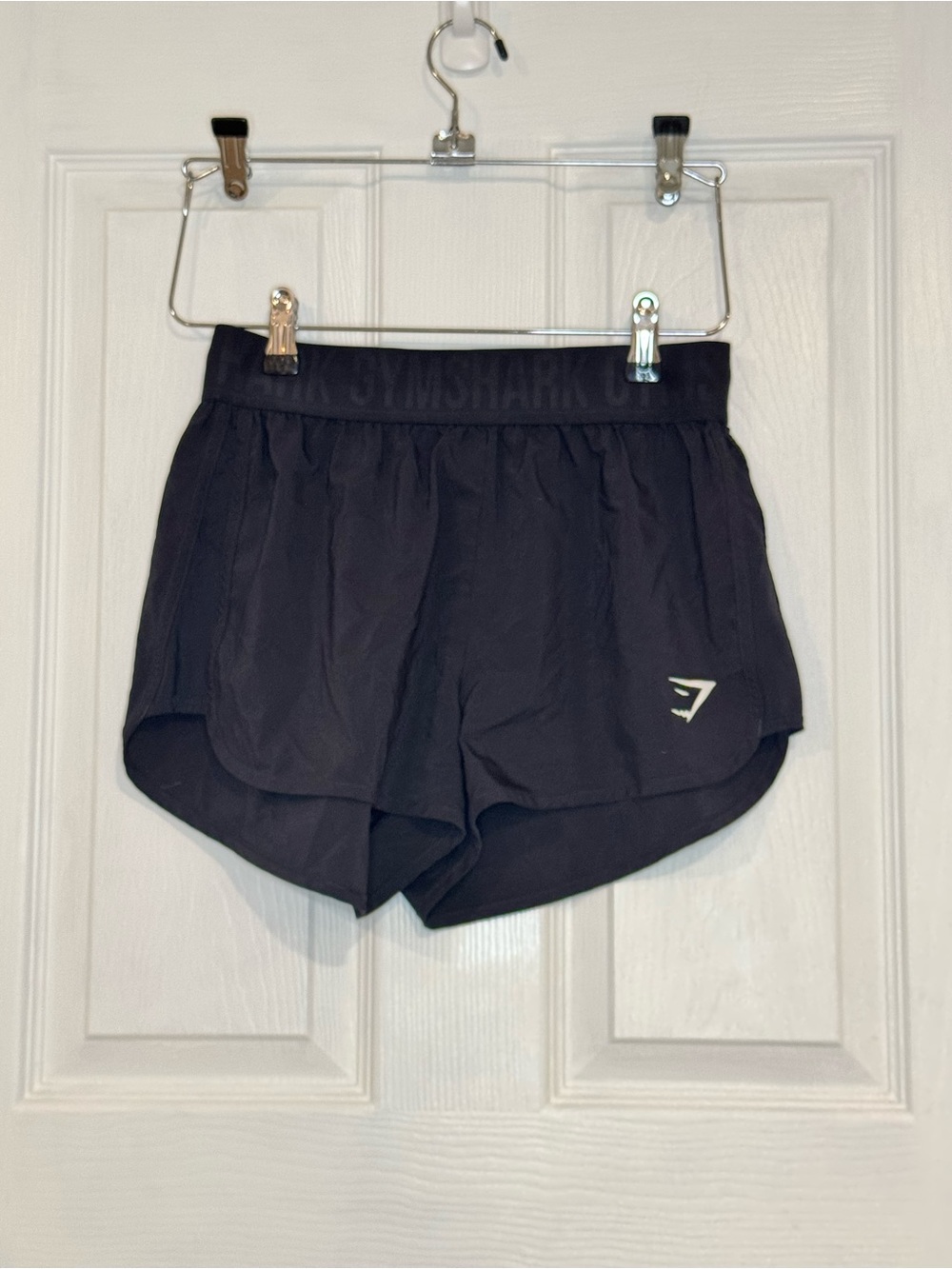 Gymshark Women's Black Athletic Running Shorts - Picture 1 of 5